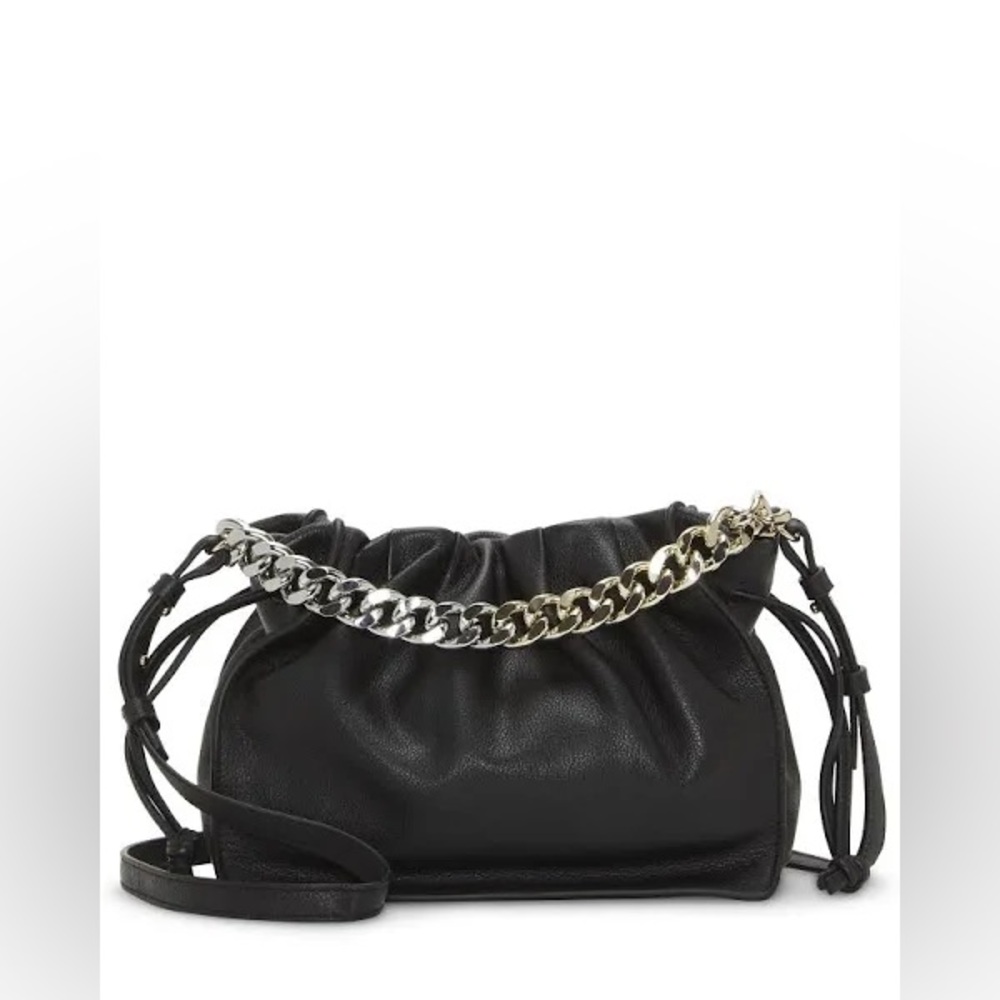 Vince camuto Yorqe Crossbody chain leather bag